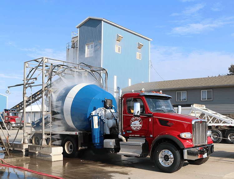 New Truck Wash for Ready Mix Concrete Producers